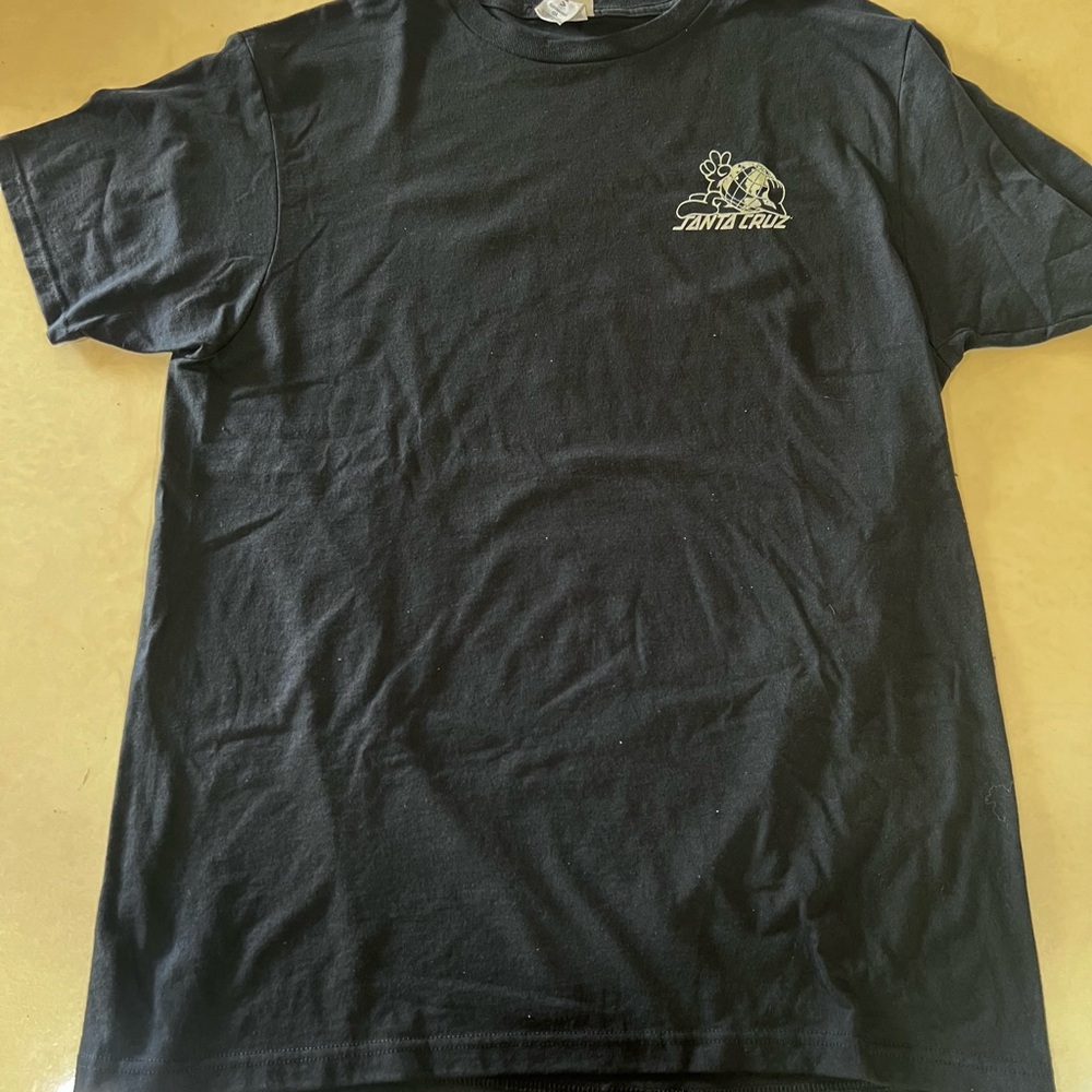 Santa Cruz Skateboards Black Men's T-Shirt